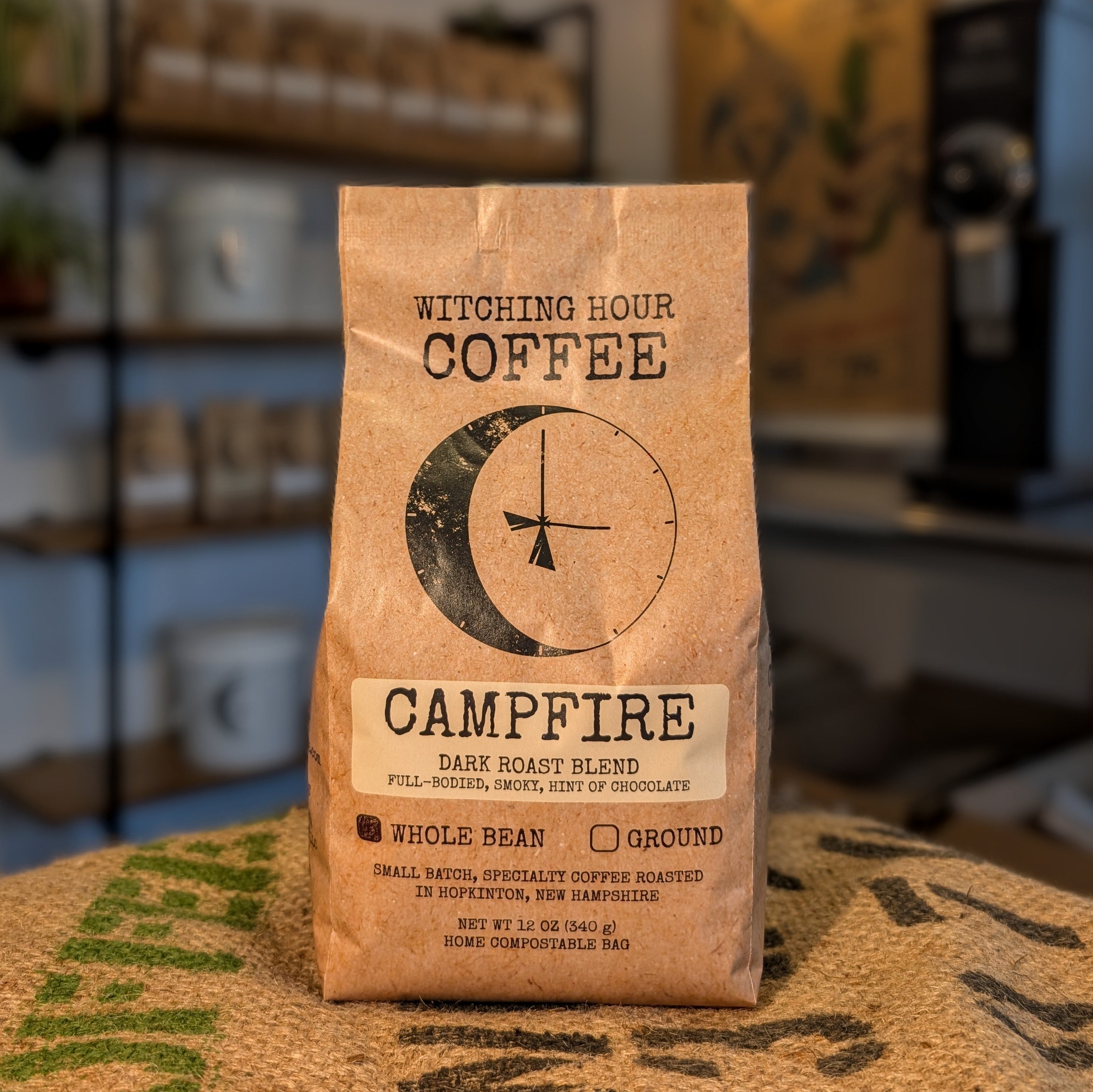 Campfire Dark Roast Blend | Witching Hour Coffee & Provisions