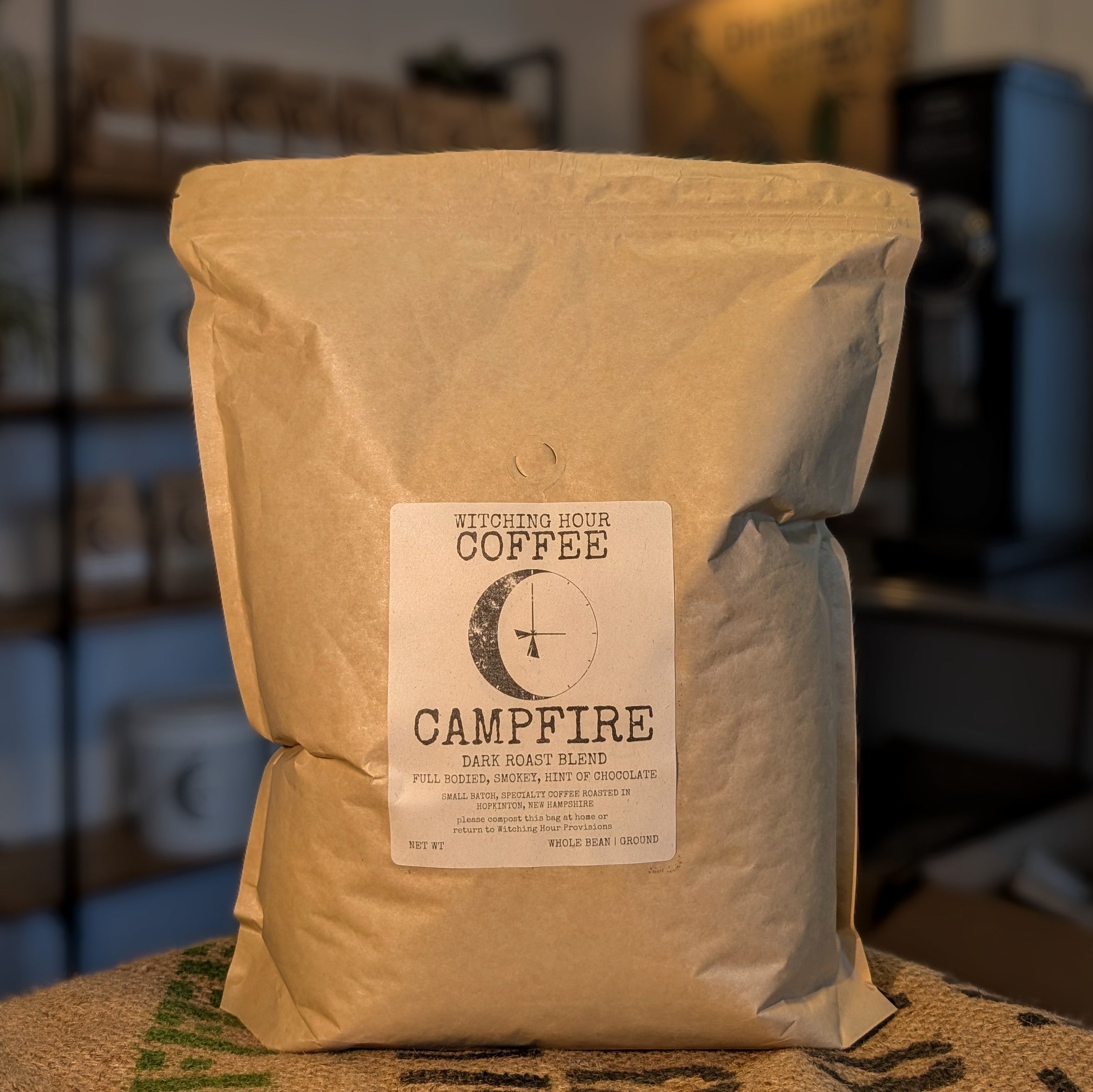 Campfire Dark Roast Blend | Witching Hour Coffee & Provisions